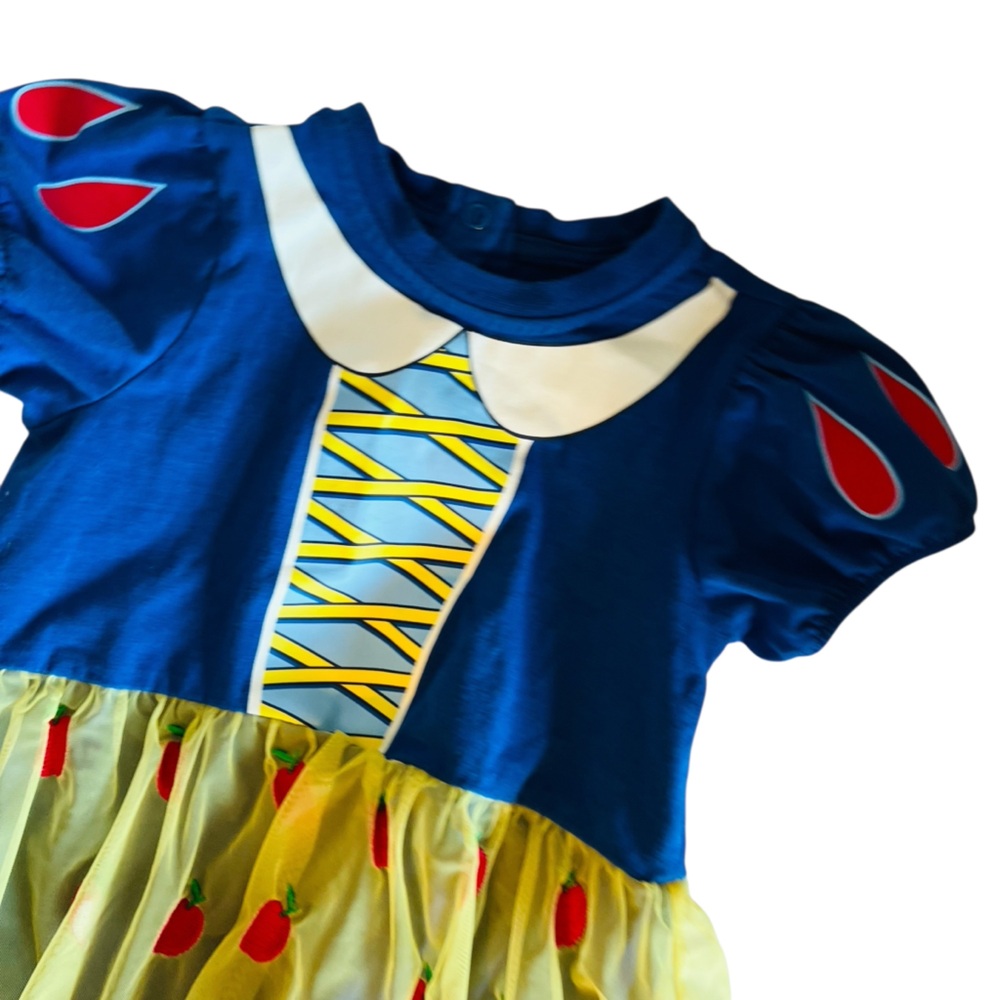 Disney Princess Snow White Tutu Baby Costume Bodysuit - Picture 2 of 4